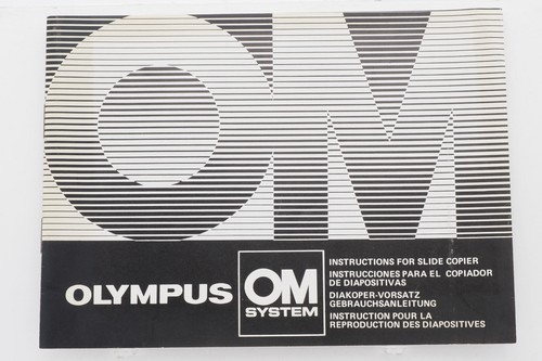 Olympus diaduplikator - olympus, om