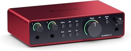 Focusrite scarlett 2i2 gen - scarlett,