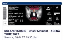 Tickets roland kaiser - 2x,