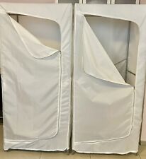 2 x IKEA BREIM  Stoff Metall Kleiderschrank