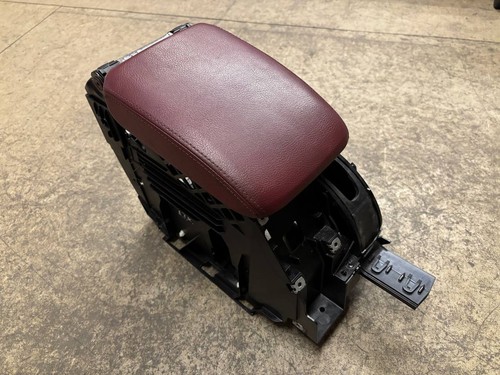 Leder mittelarmlehne rot - leder,