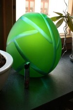 Glasvase grün dekorativ von