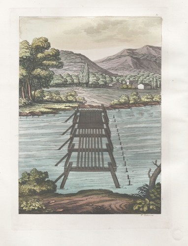 Rhein römische brücke - rhein,