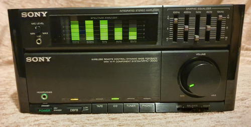 Sony mhc 3000 - sony, mhc-3000