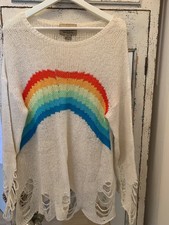 WILDFOX - Pullover - Regenbogen- Gr.XS