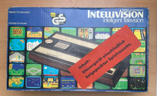 mattel intellivision Konsole kompl. OVP, Spiele: 6 vollst. + 3 neu + 2 unvollst.