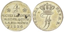 Mecklenburg-Schwerin - Friedrich Franz I. - 1785-1837 - 4 Schilling 1826