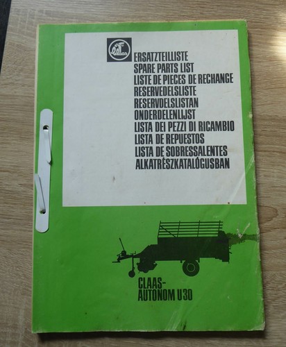 Claas ladewagen autonom u30 - autonom,