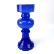 Hirschberg Glas Vase Wilhelm Braun-Feldweg Design 70er Jahre Retro Vintage