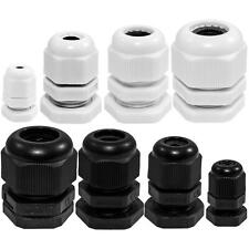 2-200x Kabelverschraubung M12 M16 M20 M25 M32 M40 M50 M63 IP67 metrisch schwarz 