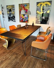 Esstisch Tisch Yakisugi Methode Massive Eiche Victor Foxtrot same same