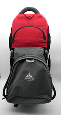Vaude Kraxe Kindertrage Rot Grau Wanderrucksack