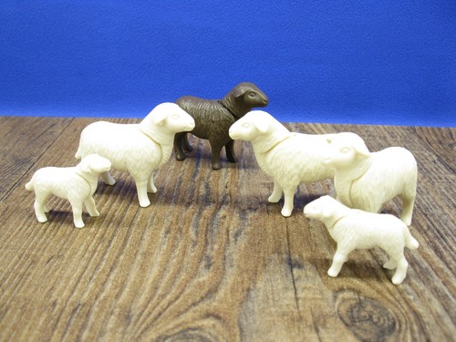 Schaf lamm tiere - 4x,