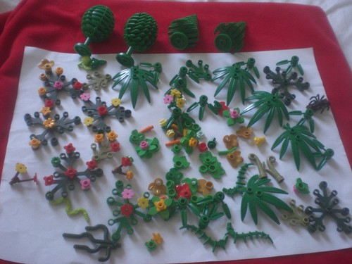 134 lego pflanzen teile - lego®,