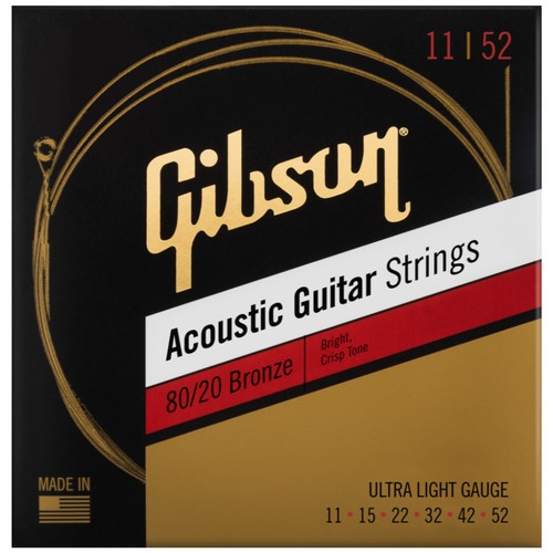 Gibson acoustic saiten - acoustic, 80/20
