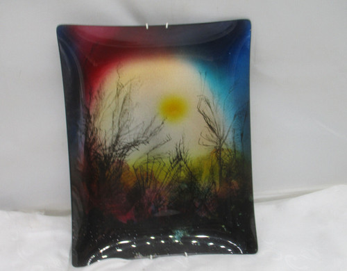 Original kunstglas bild - original,