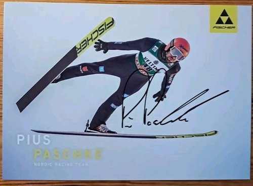 Pius paschke orig autogramm - pius,