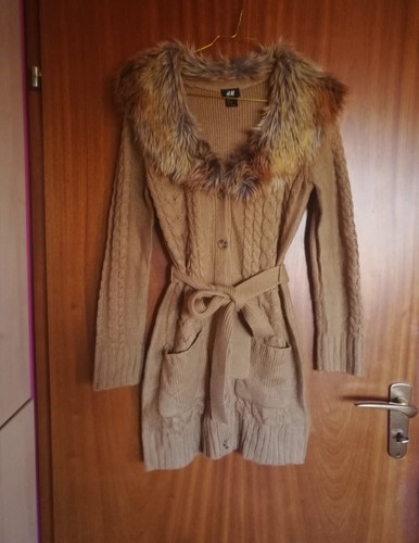 Strickmantel zopfmuster - strickmantel,