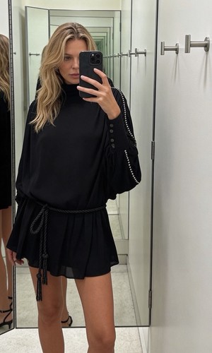 Kate moss zara glänzendes - moss, x