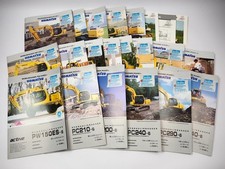 22x Prospekt Komatsu PW PC