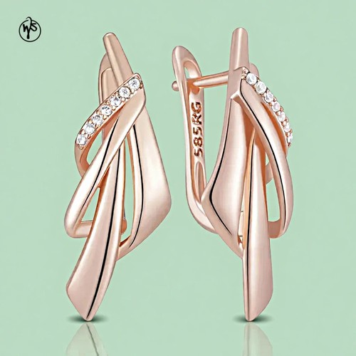 Ohrringe vergoldet rosegold - ohrringe,