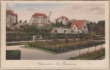 EK76, Ansichtskarten, Postkarten, Chemnitz, Sachsen, Rosarium, 1926