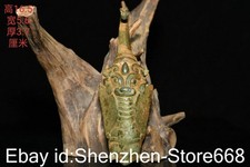 6,6" Alte China Bronze Ware