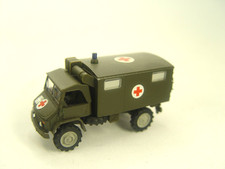 Bundeswehr Unimog Sanitäter  -  Märklin Militär 4MFOR - #258  #E   - gebr.