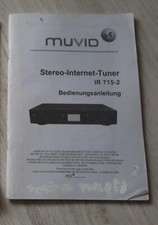 Muvid Ir 715-2 Bedienungsanleitung