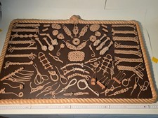 Seemannsknoten - Knotentafel - Wandbild - Knots - 87x55cm - TOP PREIS - H010-28