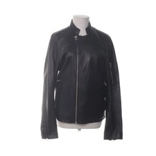 Tiger of Sweden, Bikerjacke, Damen, Größe: 50, Schwarz, Leder, Einfarbig -D9H