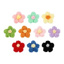 20 Stück Häkelblumen,45 x