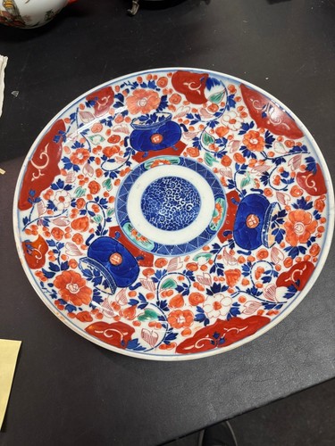 Imari stil porzellanteller - imari,