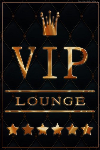 Bild retro blechschild vip - retro,