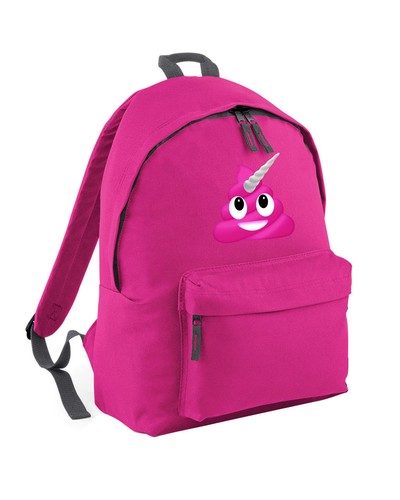 Einhorn kot gesicht rucksack - einhorn,