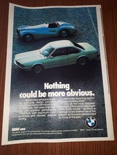 ALTES POSTER/PLAKAT VON BMW
