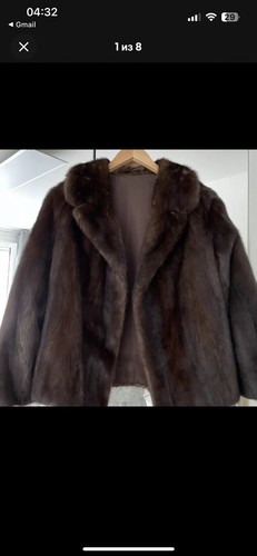Pelzmantel braun saga mink - braun,,