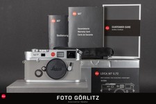 Leica M7 0.72 silber 10504 analog (Service 17.10.2025) FOTO-GÖRLITZ VERKAUF