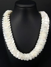 COLLIER 375/-GELBGOLD MIT PERLMUTT BEH.  SOGNI D'ORO SCHMUCKJAGD