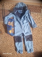 Matschoverall/Buddeloveral(softshell) Gr. 110/116 Matschanzug Blau Jungen