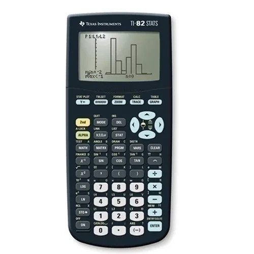 Texas instruments stats - ti-82,
