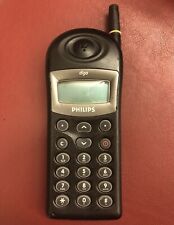 Vintage Philips diga Handy mit Hülle