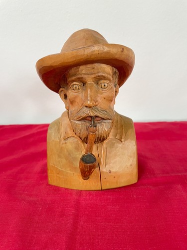 Holz kopf figur charakterkopf - kopf,