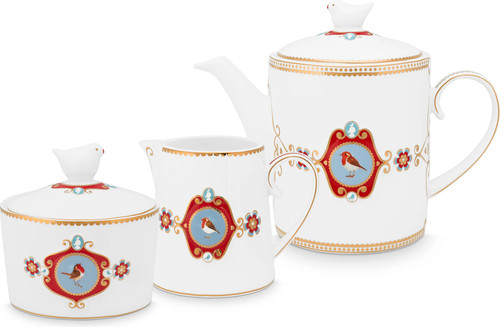 Pip studio love birds white - love,