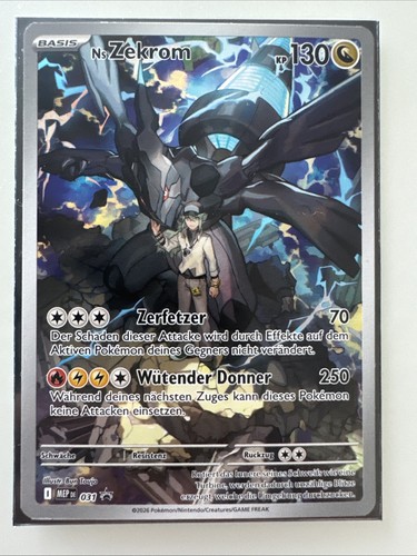 Pokémon zekrom promo - pokémon, mep