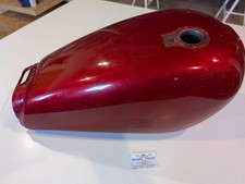 Yamaha XV750 5G5 Tank Benzintank Kraftstofftank Tropfentank rot, gebraucht
