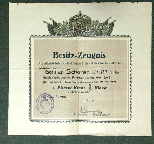 Urkunde ek2 würt - 127, o8
