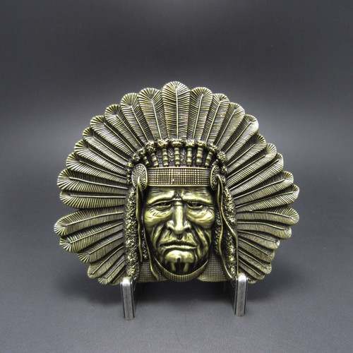 Indian head gürtelschnalle - indian,