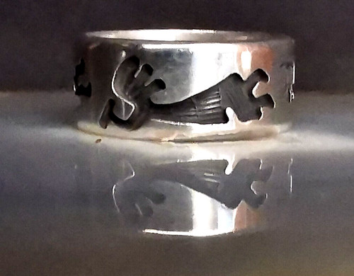 Ring silber 925 hopi indianer - ,
