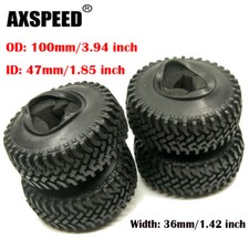 4x 100mm OD Reifen Tire Tyre
